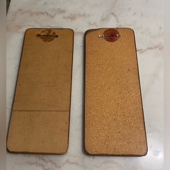 Vintage 1970 Calico Kids By Amy Wall Plaques On Wood Set Of 2 - Picture 3 of 9